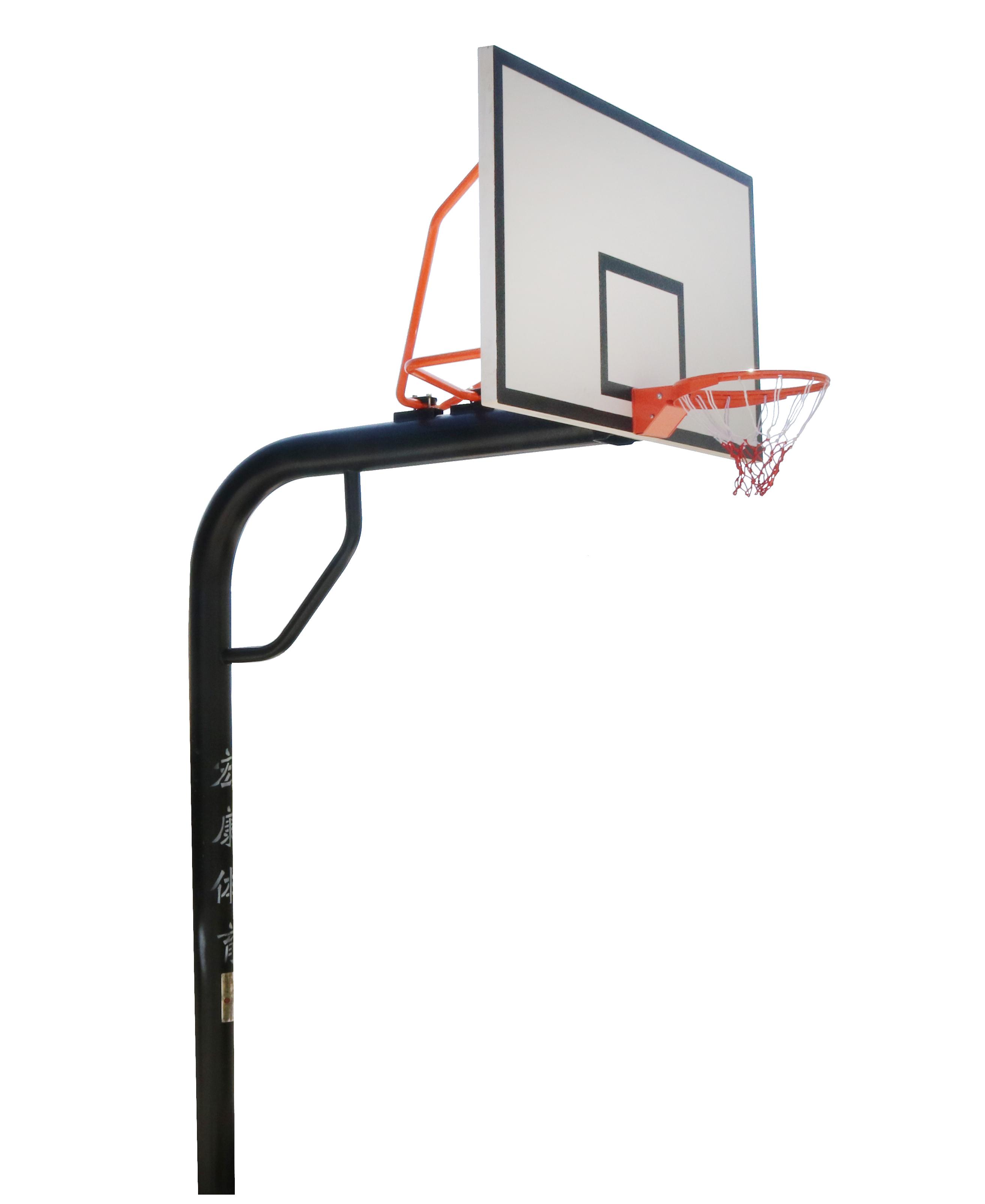 地埋圆管篮球架